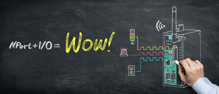 3-в-1: Nport + Wi-Fi + DIO 3-в-1: Nport + Wi-Fi + DIO